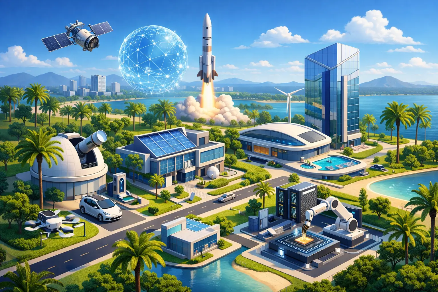 Broad Features of Erisha Silicon Valley in Florida