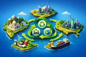 Can India-UAE-USA Erisha Triangle Drive Circular Economy?