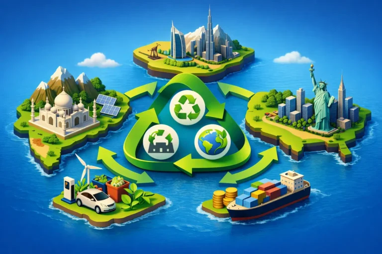 Can India-UAE-USA Erisha Triangle Drive Circular Economy?