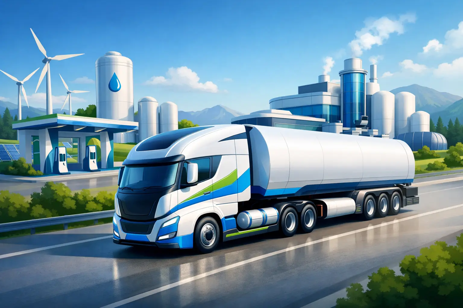 Erisha E Mobility to Produce Hydrogen Long-Haul Trucks