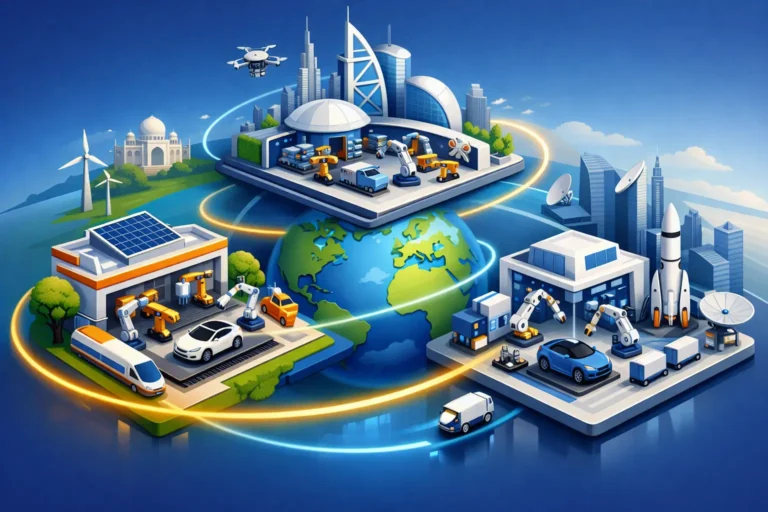 Erisha Smart Manufacturing Hub in India, UAE, USA