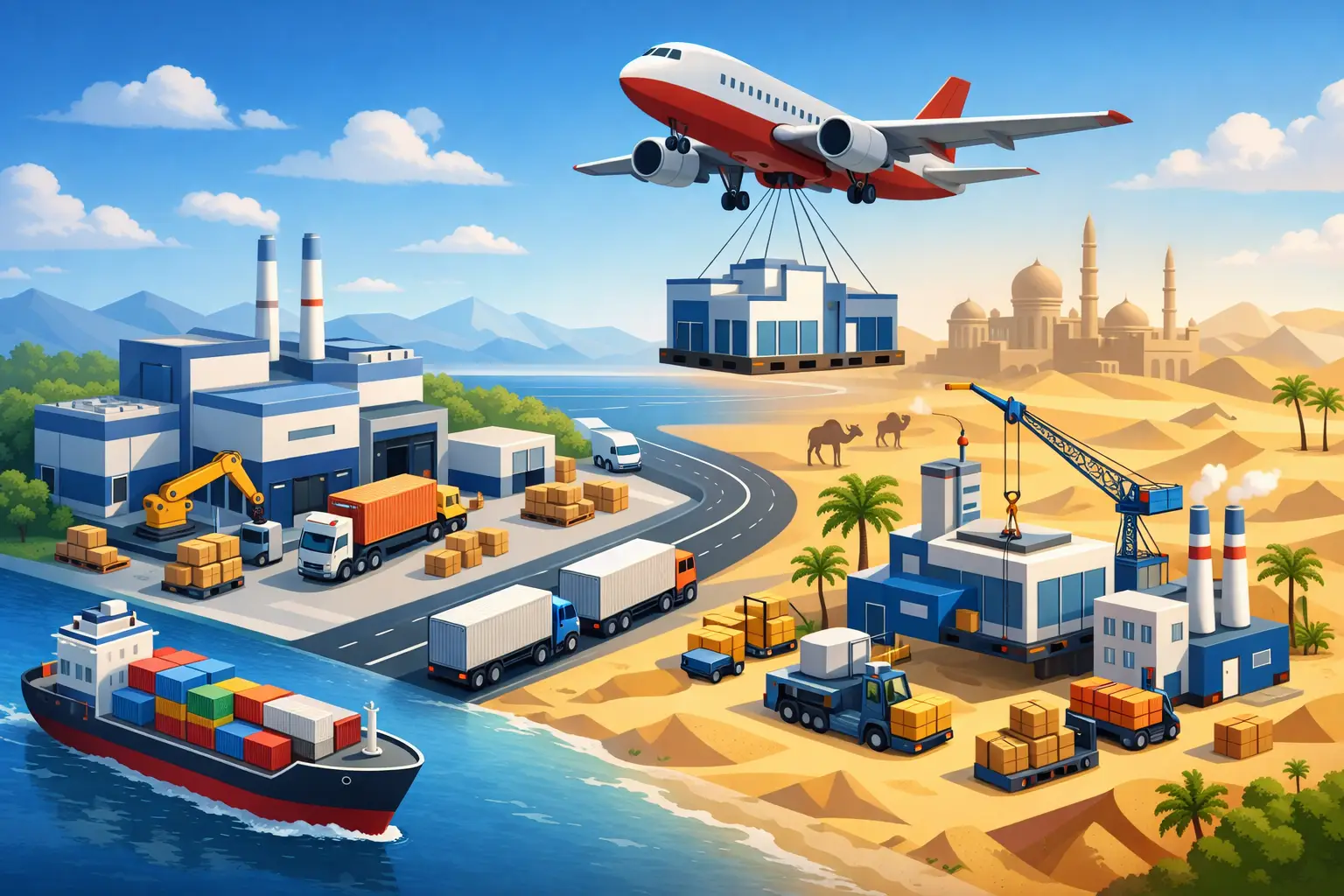 Factory Relocation in the Middle East