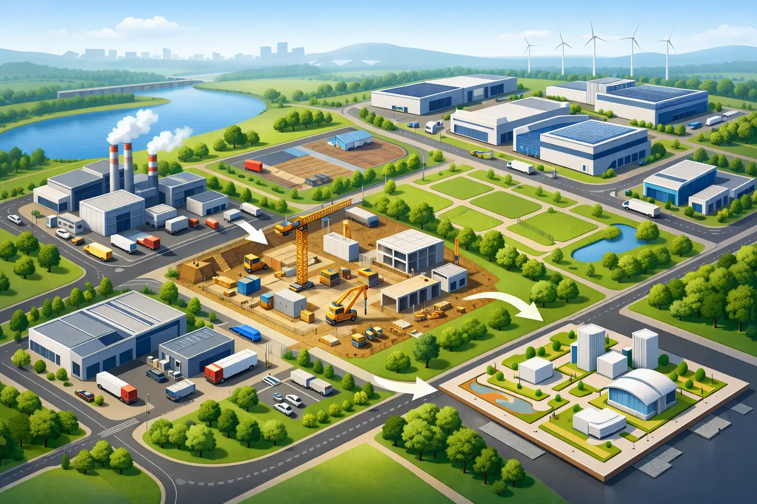 Phased Industrial Masterplan Development