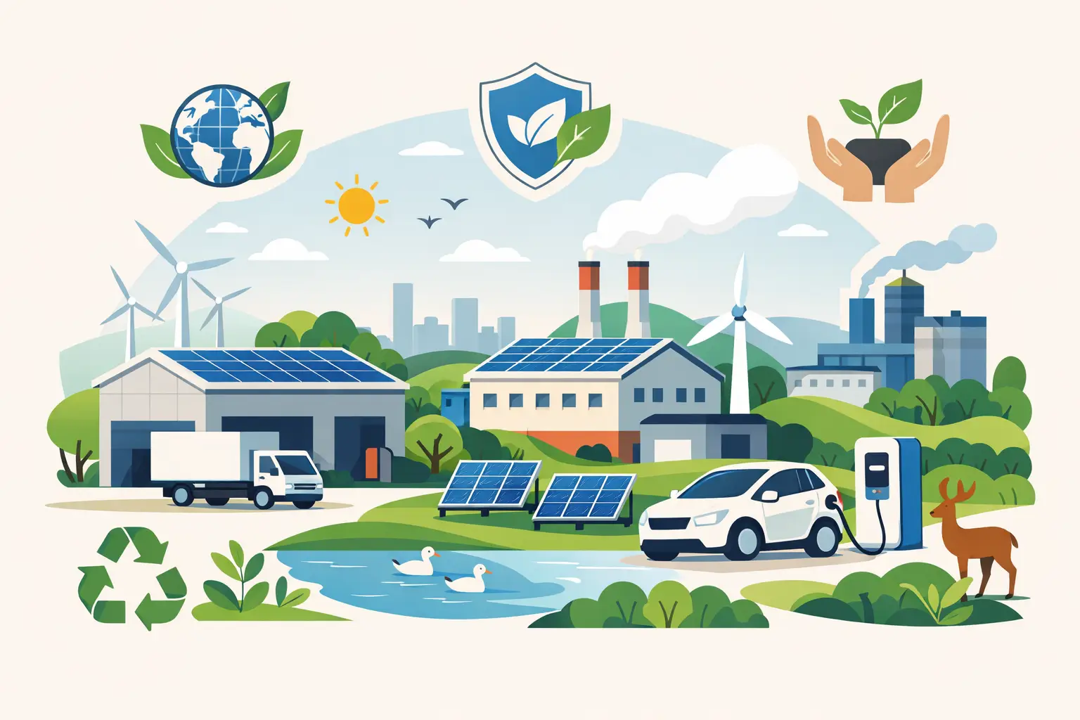 What Makes an Industrial Park ESG Compliant?