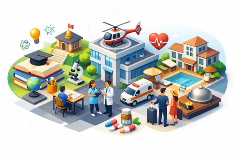 Why Education, Healthcare, Hospitality Matter