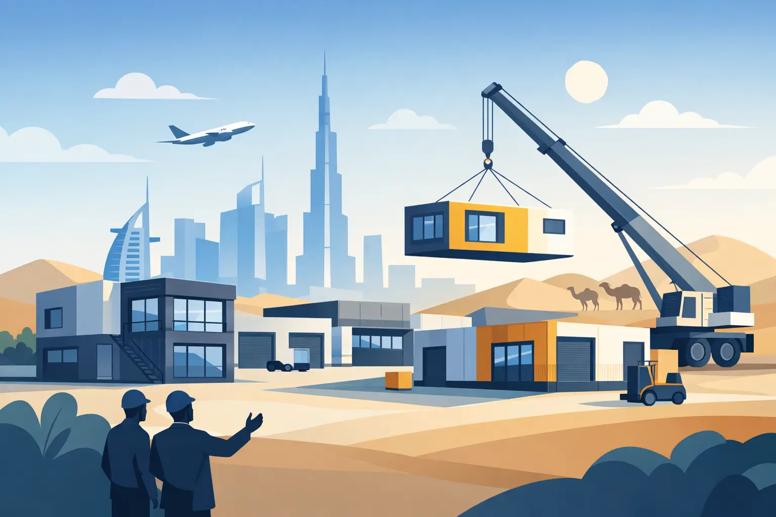 Why Modular Industrial Units Win in the UAE