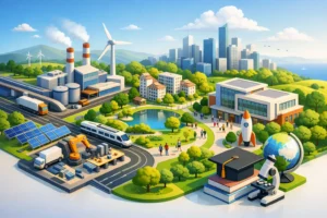 Best Ecosystem for Industry, Living, Education