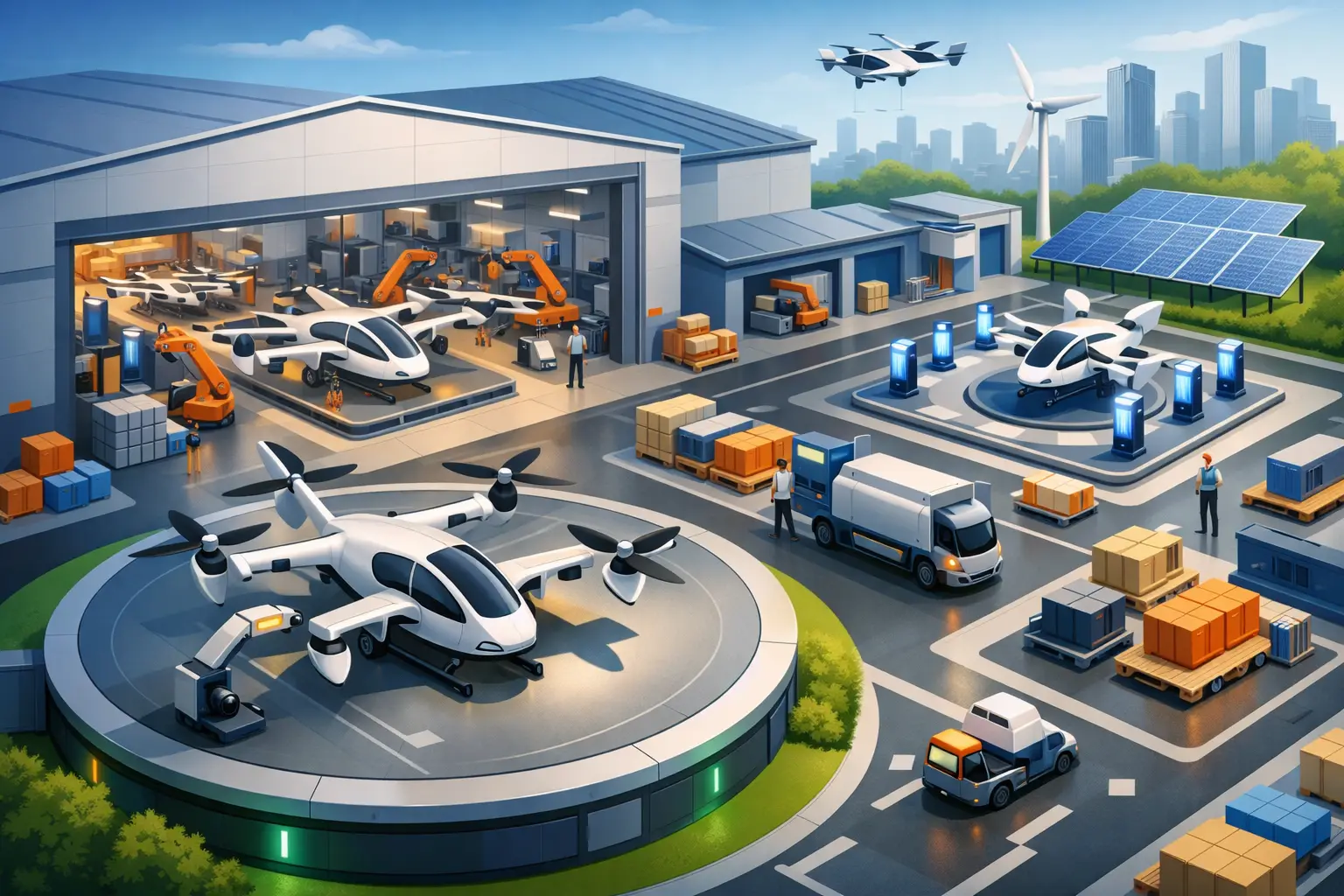 EVTOL Production Infrastructure Requirements