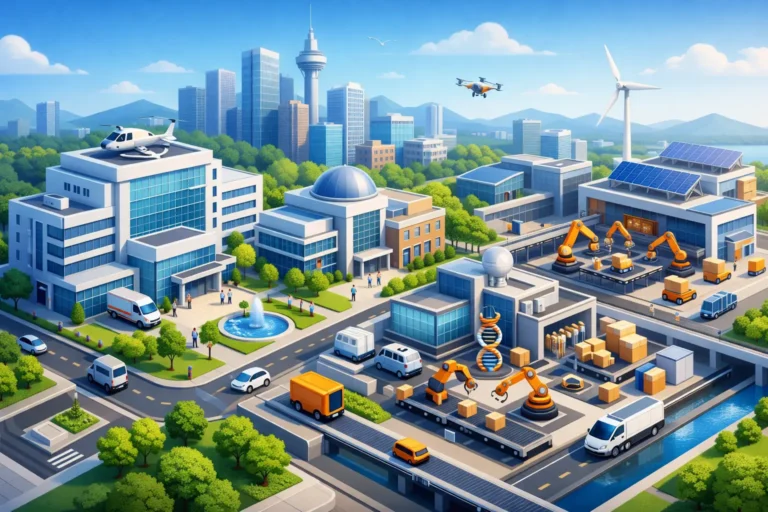 Hospital and Medical College in Smart Manufacturing Hub