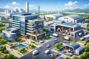 Office Complex in a Smart Manufacturing Hub