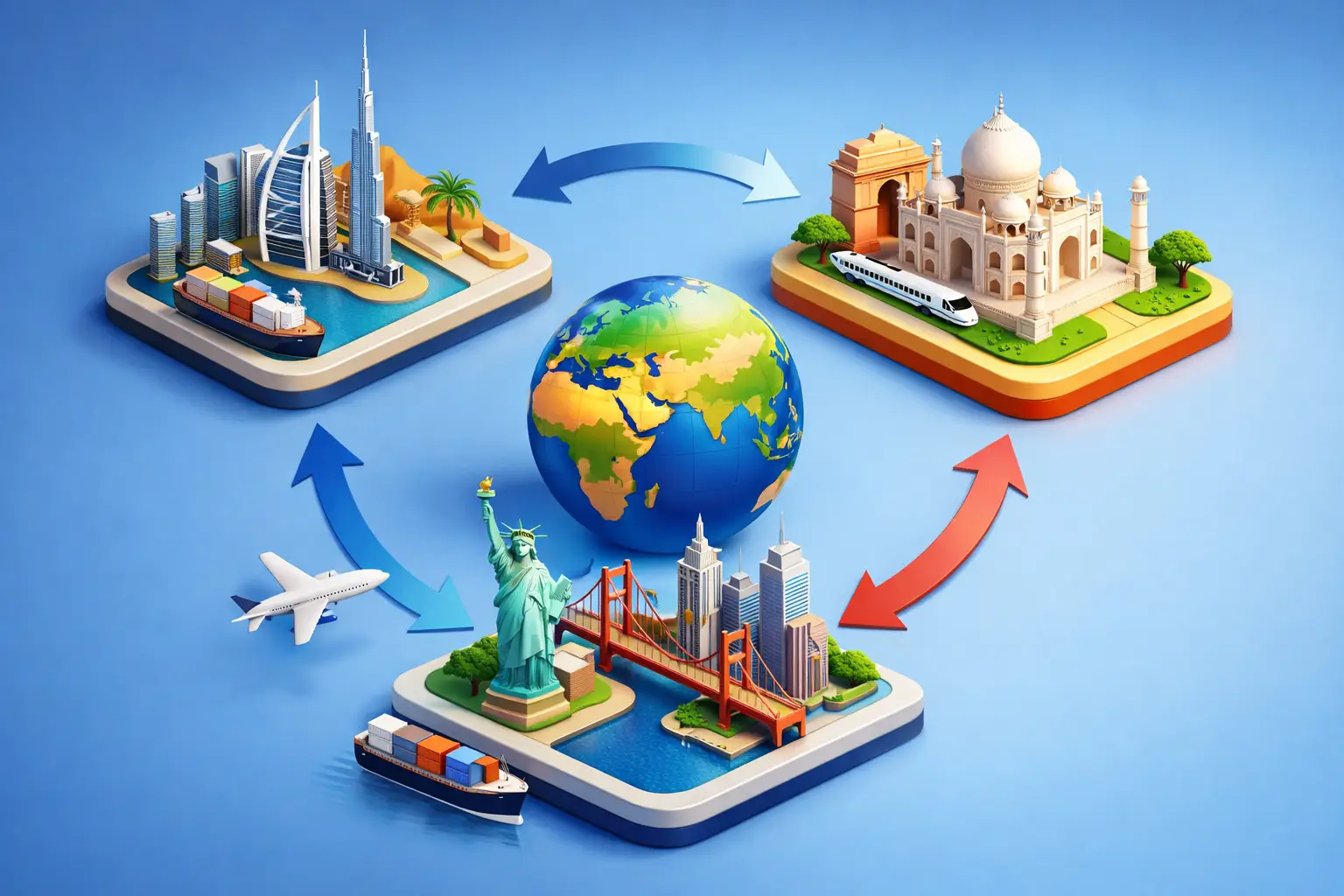 Rana Group’s UAE-India-USA Business Triangle