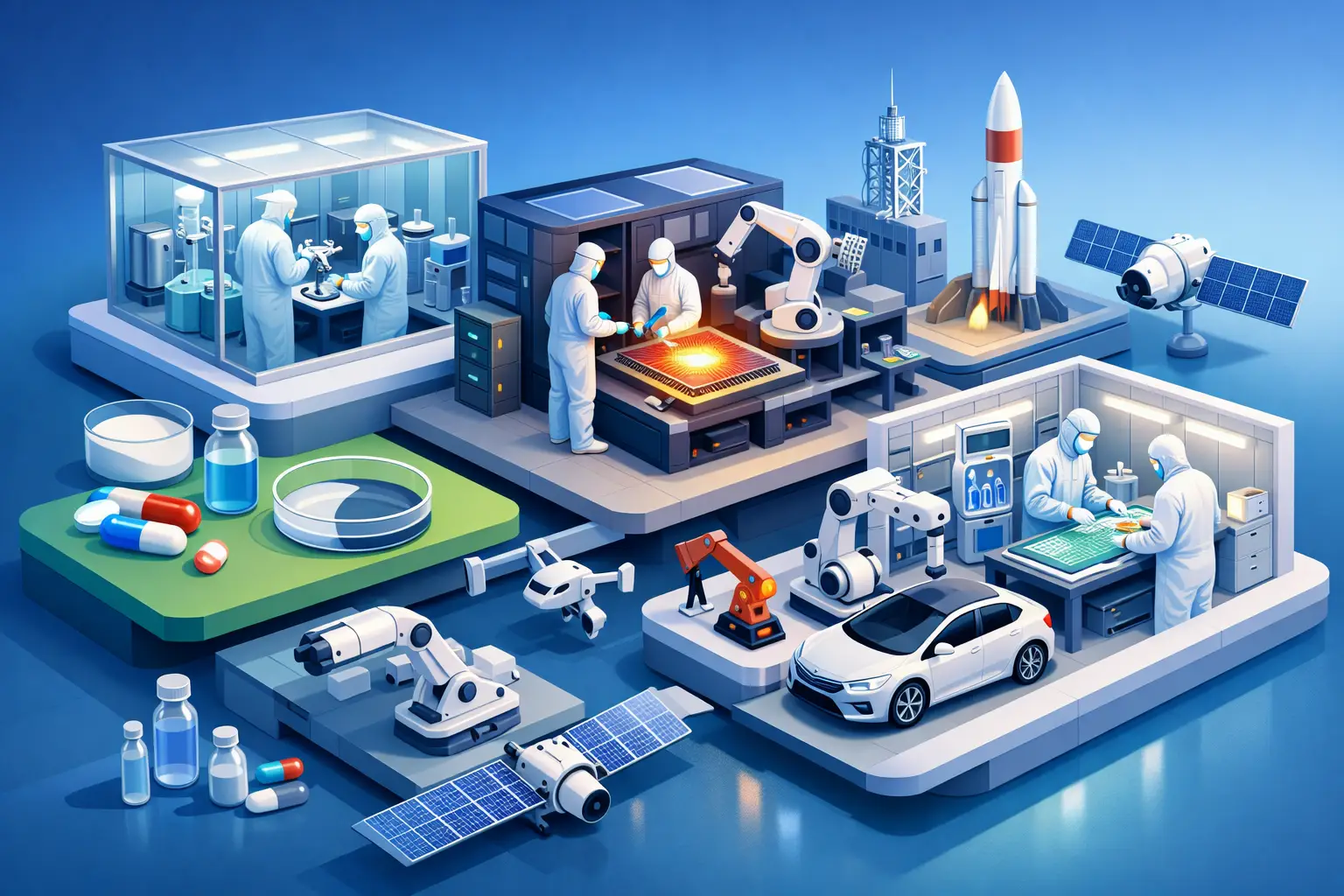 What Industries Need Cleanroom Infrastructure?