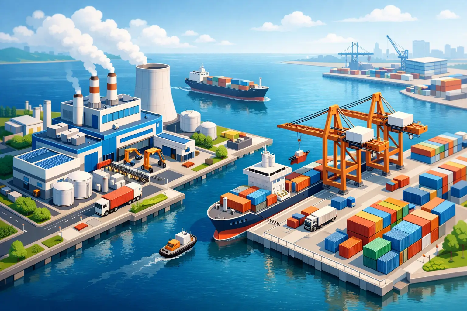Best Port Linked Factories for Modern Industry
