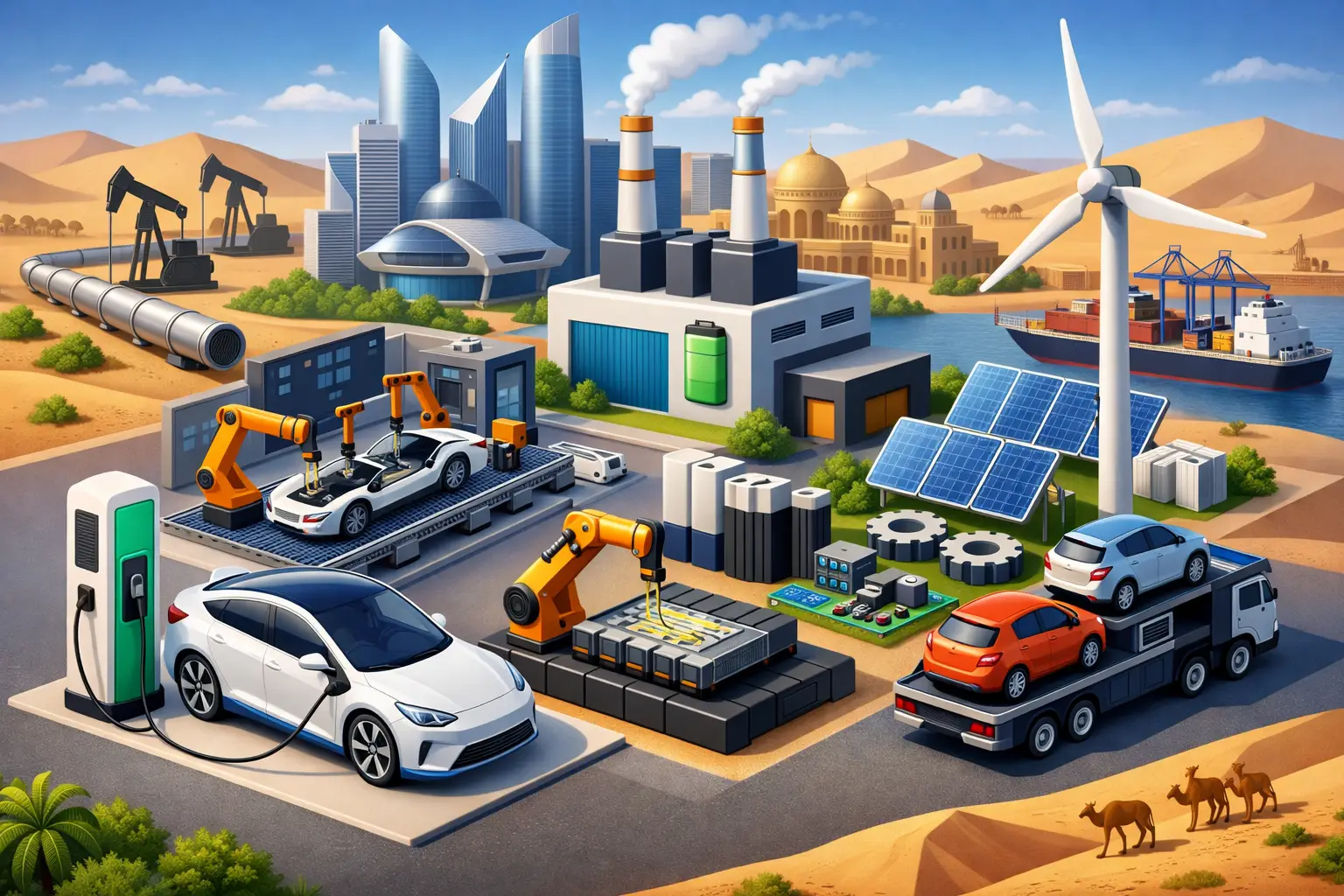 EV Supplier Ecosystem in the Middle East