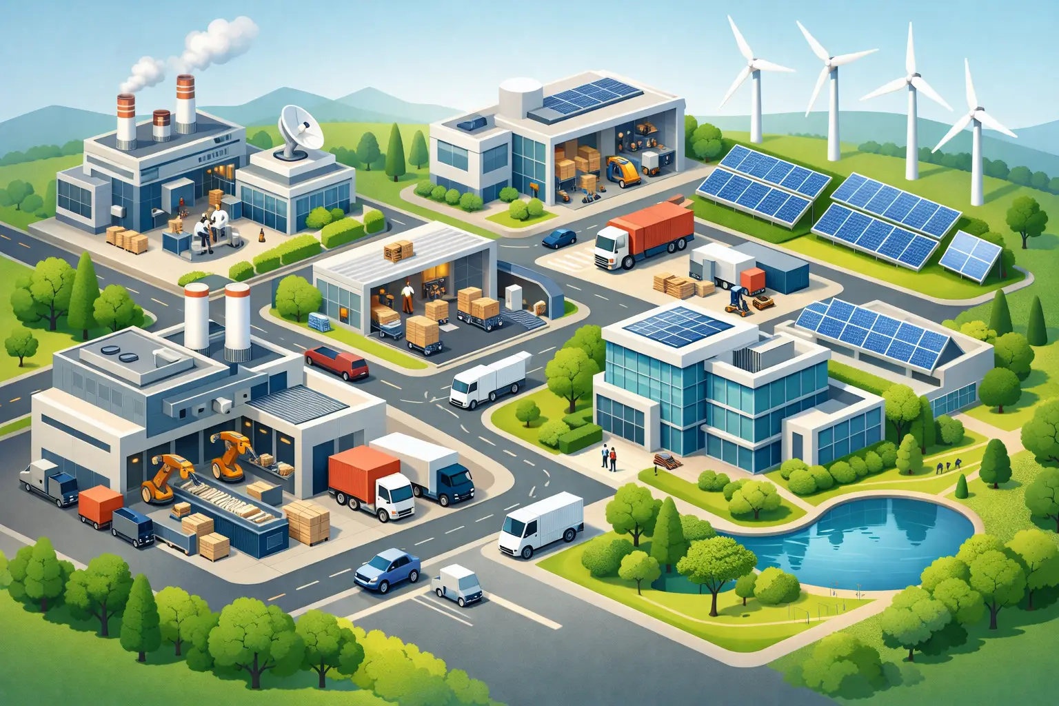 Why Do Manufacturers Choose Integrated Campuses?