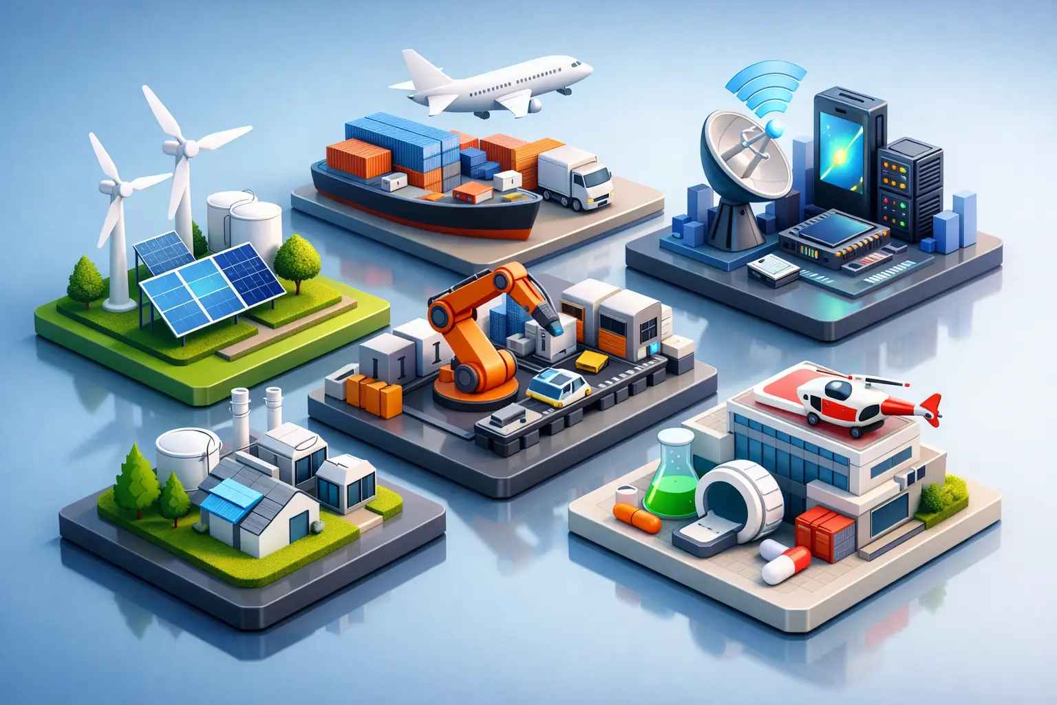 Top Sectors for Industrial Diversification