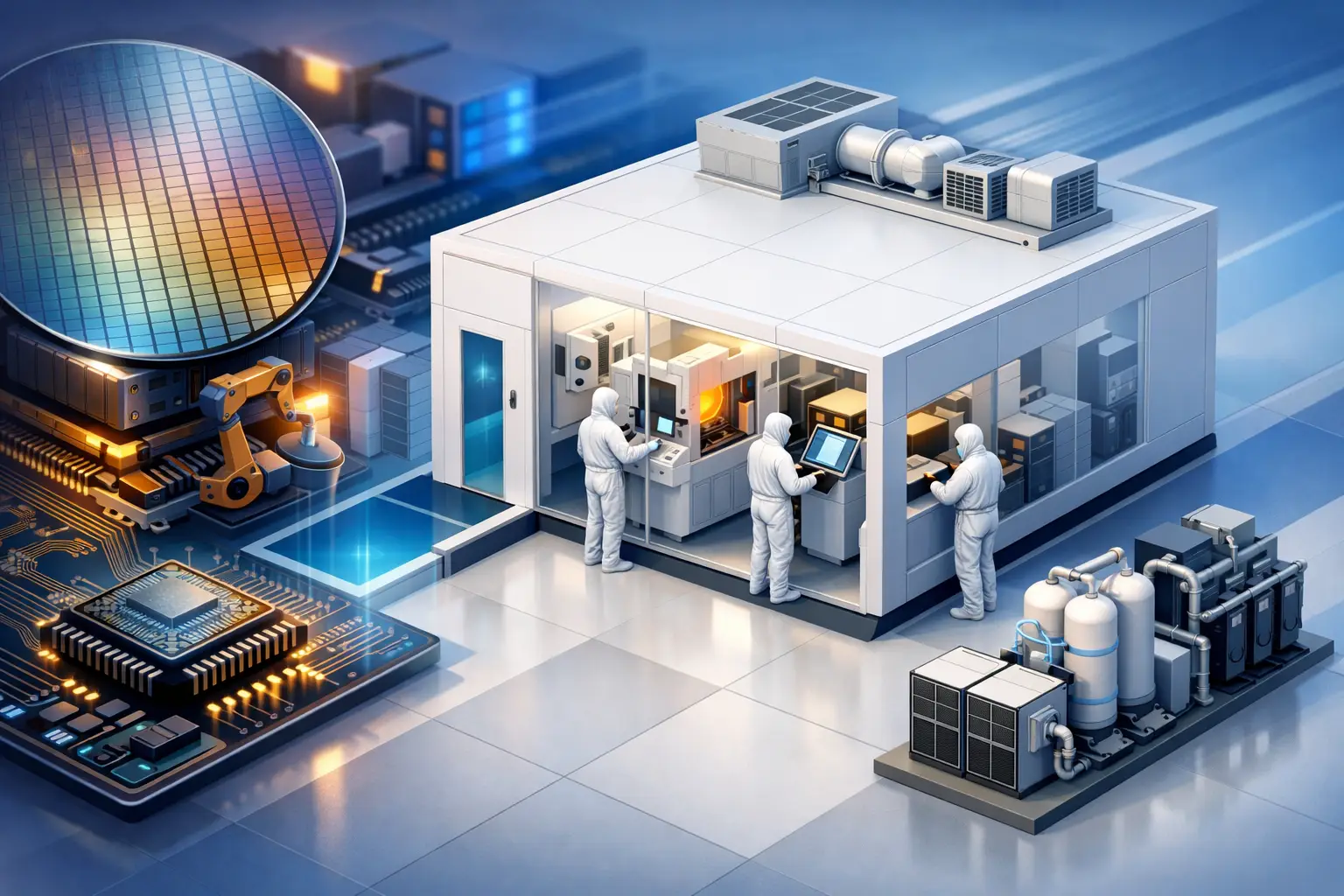 What Are Semiconductor Cleanroom Infrastructure Needs?